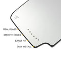 Heated Left Upper Side Rearview Mirror Glass for Chevrolet Silverado 1500 (2007-2013)