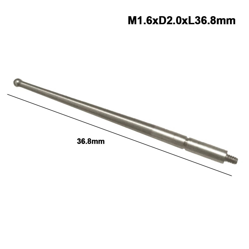 2mm Tungsten Carbide Ball Point for Dial Test Indicator M1 6 36 (8mm Length)