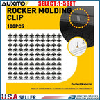 Set of 100 Rocker Panel Moulding Clip Sealers for Ford F-150 (2015–2020)
