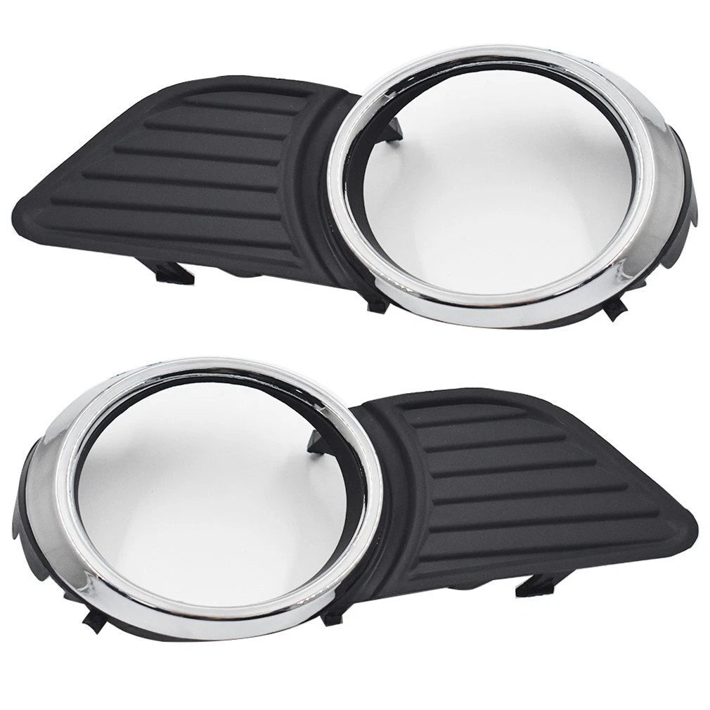 Chrome Front Bumper Fog Light Cover for Toyota Sienna (2011–2017)