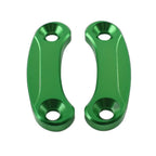 Set of 2 Rearview Mirror Block Off Base Plates for Kawasaki ZX6R ZX-10R (2016–2021)