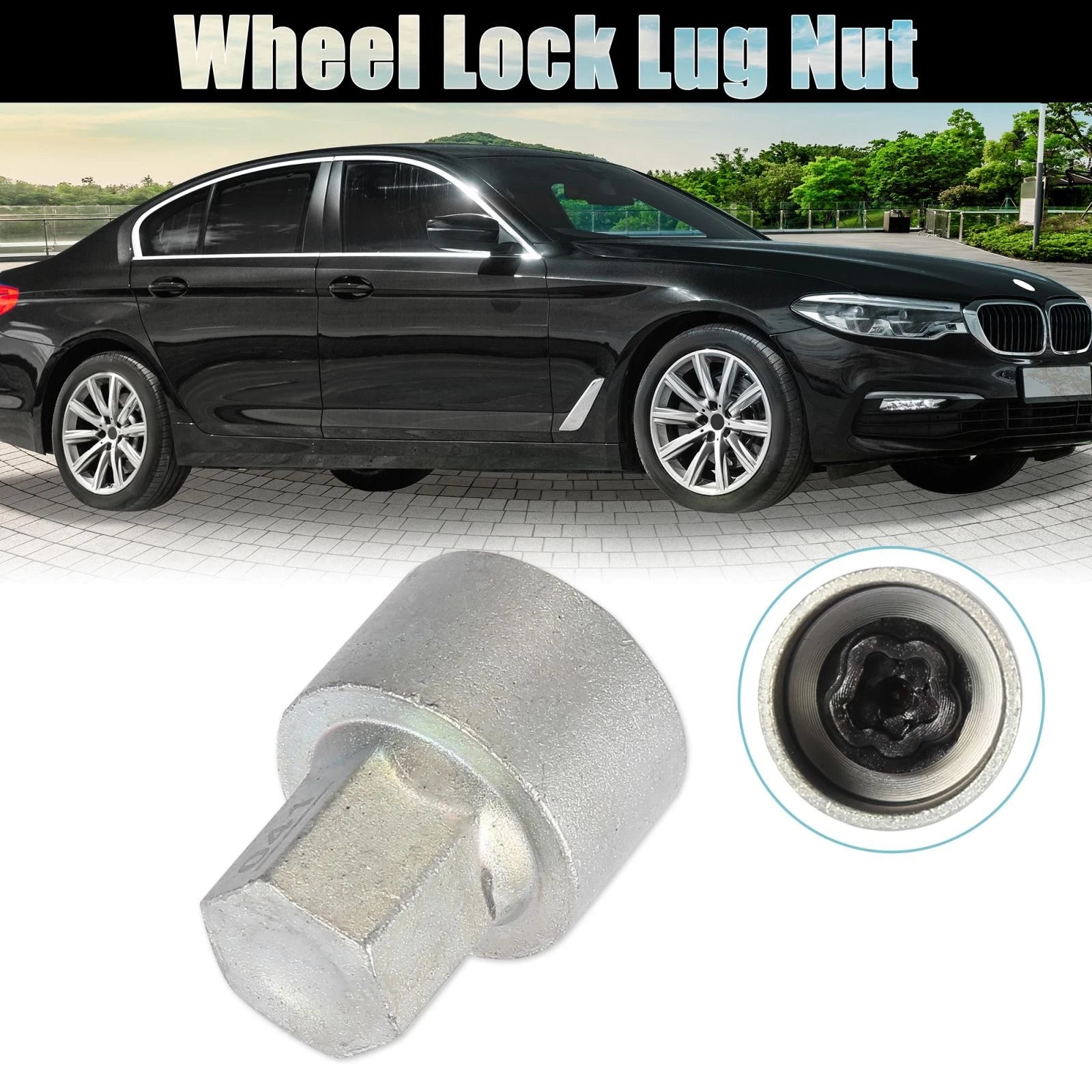 Wheel Lock Lug Nut Removal Key for BMW 3 5 7 Series (041)