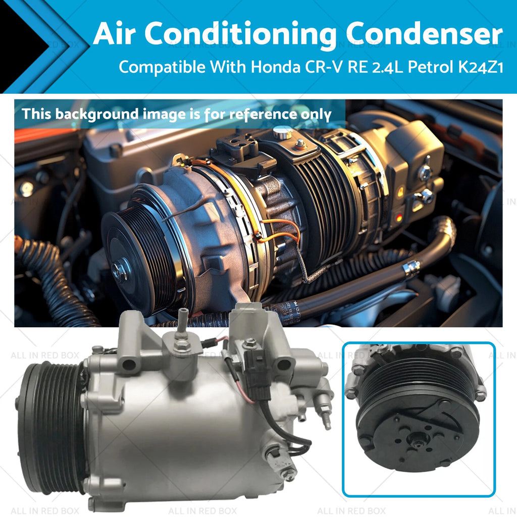 AC Compressor for Honda CR-V RE 2.4L Petrol K24Z1 (2007–2012)