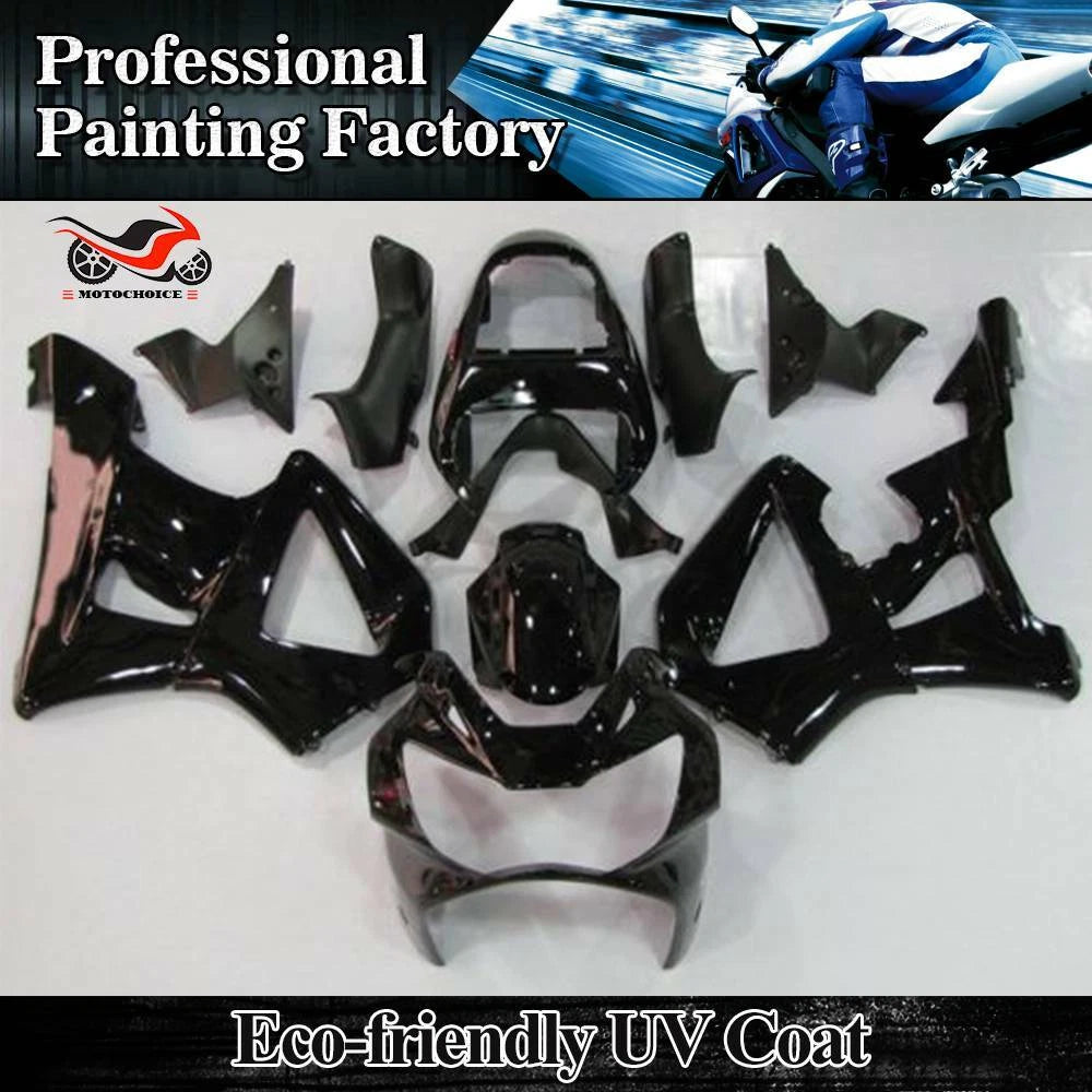 Fairing Kit for Honda CBR929RR (2000–2001) - Glossy Black ABS Bodywork