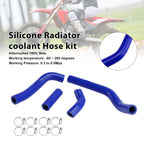 Silicone Radiator Coolant Hose Kit for Honda CRF450R RX (2021–2025) Blue