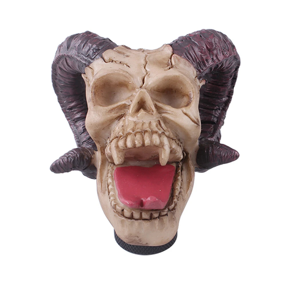 Skull Head Gear Shift Knob for Manual Transmission (Universal Fit)