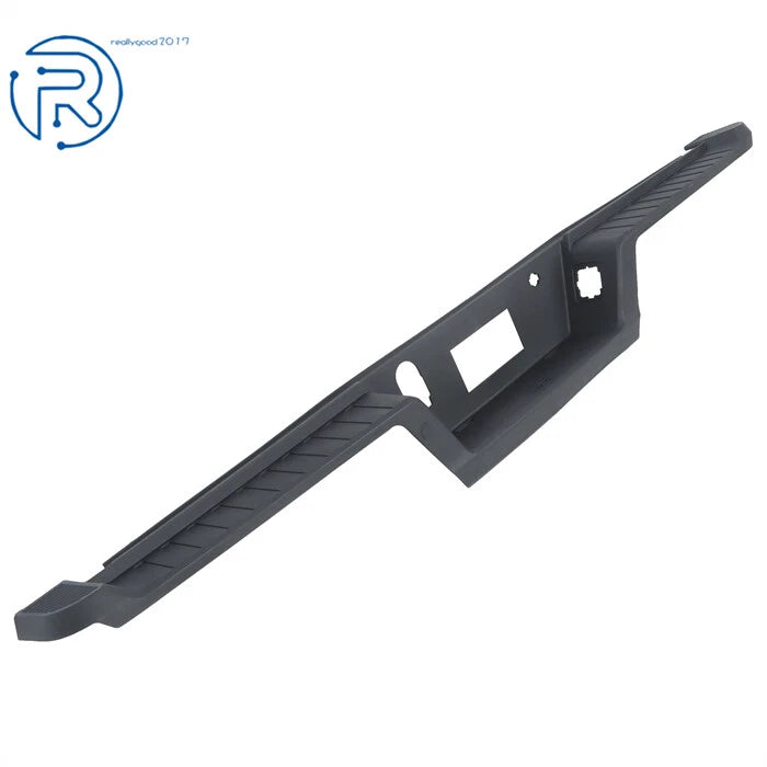 Rear Bumper Top Step Pad for Ford F-150 (2021-2023) Black Plastic
