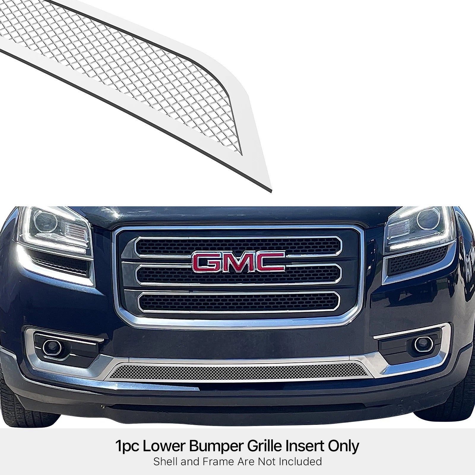 Stainless Steel Bumper Mesh Grille Insert for GMC Acadia (2013-2016)