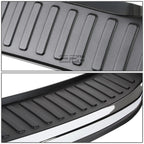 Chrome Trim Trunk Rear Bumper Protector Cover Plate for Honda CR-V (2012–2014)
