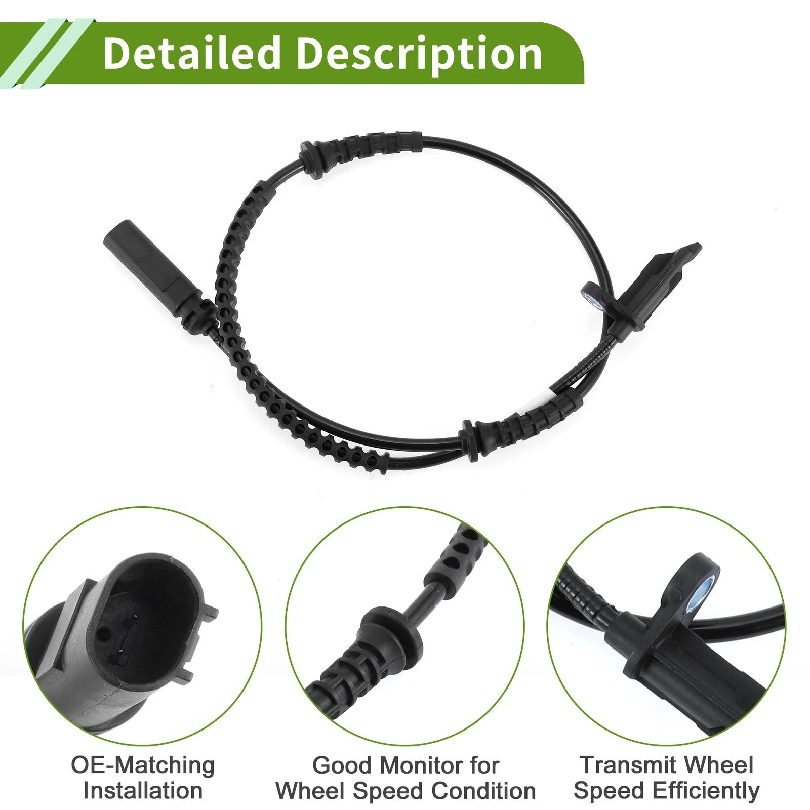 ABS Wheel Speed Sensor No. 34526850767 for BMW X1 (2016–2017)