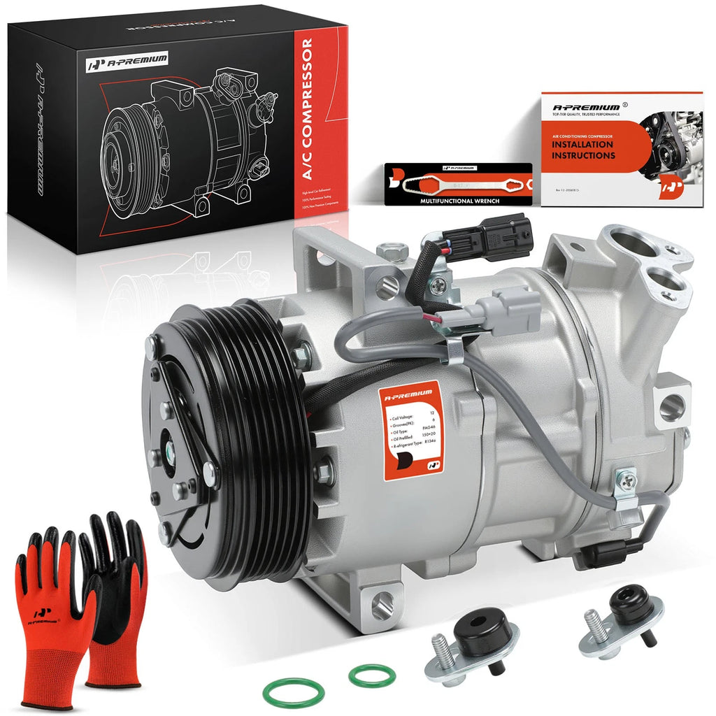AC Compressor with Clutch for Nissan Sentra (2013–2019)
