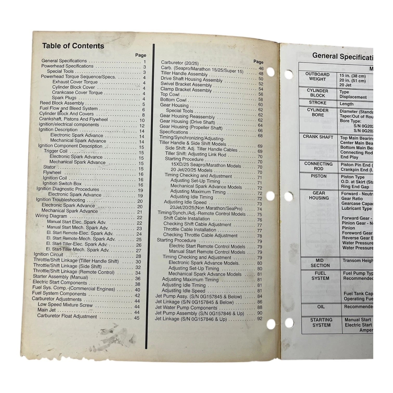 Service Manual for Mercury Mariner (1996) 90-826883R1