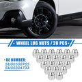 20pcs M12x1.25 Wheel Lug Nut for Honda Accord (1976–1981) No.SU00300765/28171AG000