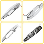 Exterior Door Handle for Chevrolet Silverado 1500 (2007–2013) Passenger Side Rear