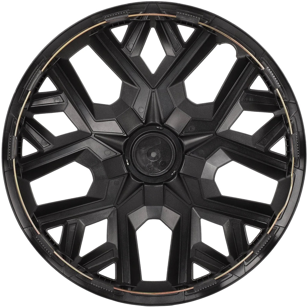 Set of 4 16" Silver Snap On Wheel Covers Hub Caps R16