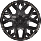 Set of 4 16" Silver Snap On Wheel Covers Hub Caps R16