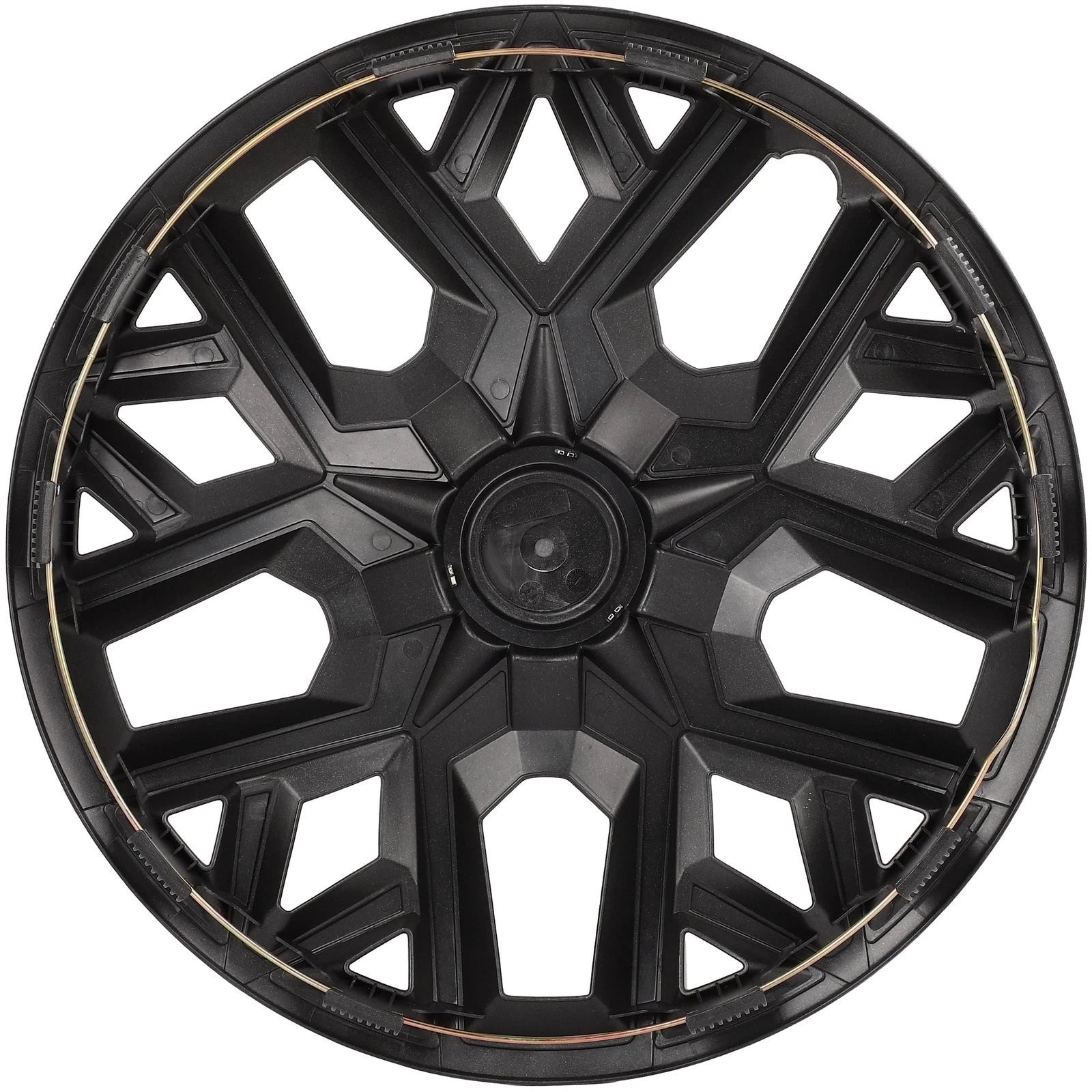 Set of 4 16" Silver Snap On Wheel Covers Hub Caps R16