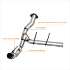 1.5" Leaf Spring Leveling Lift Block Set for Dodge Ram 1500-3500 (2002–2013)