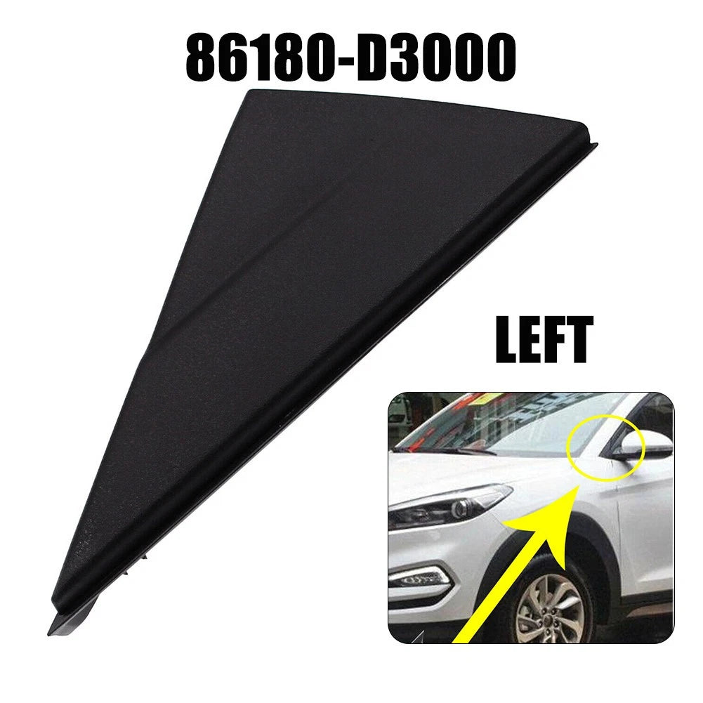 LH Side Fender Pillar Trim Mirror Corner Molding for Tucson (2016–2021) 86180D3000