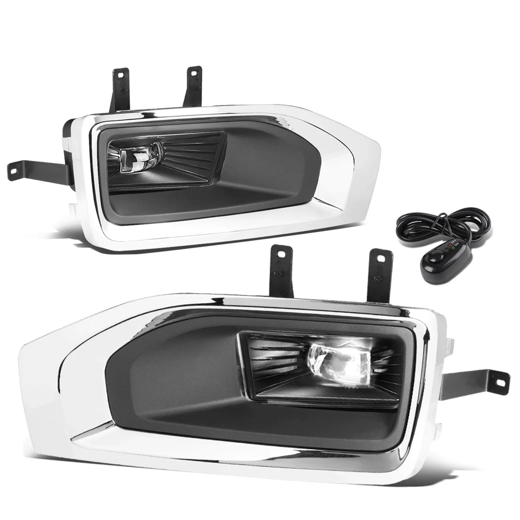 Hi-Power LED Fog Lights for GMC Yukon XL (2015–2018) - Lamps, Bezels, Switch