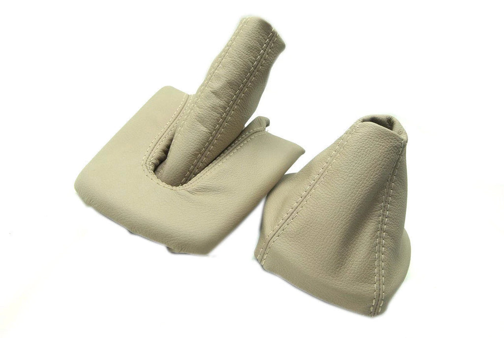 Manual & E Brake Boot Set for BMW E85 M3 Z4 (2003–2008) Beige Leather