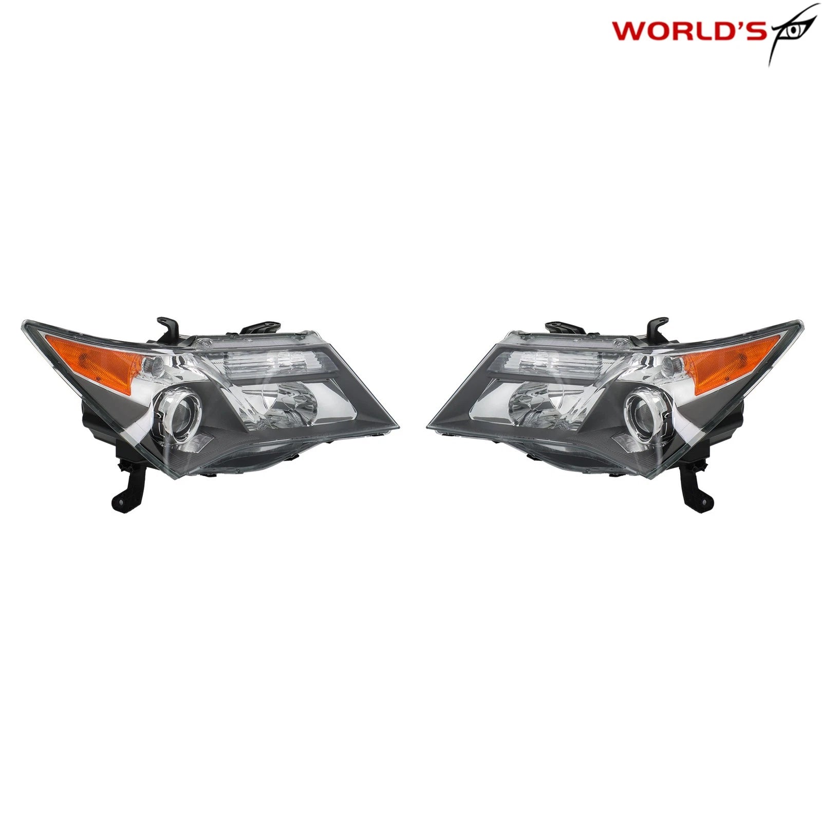 HID Headlight Assembly Projector Pair for Acura MDX (2007–2009)