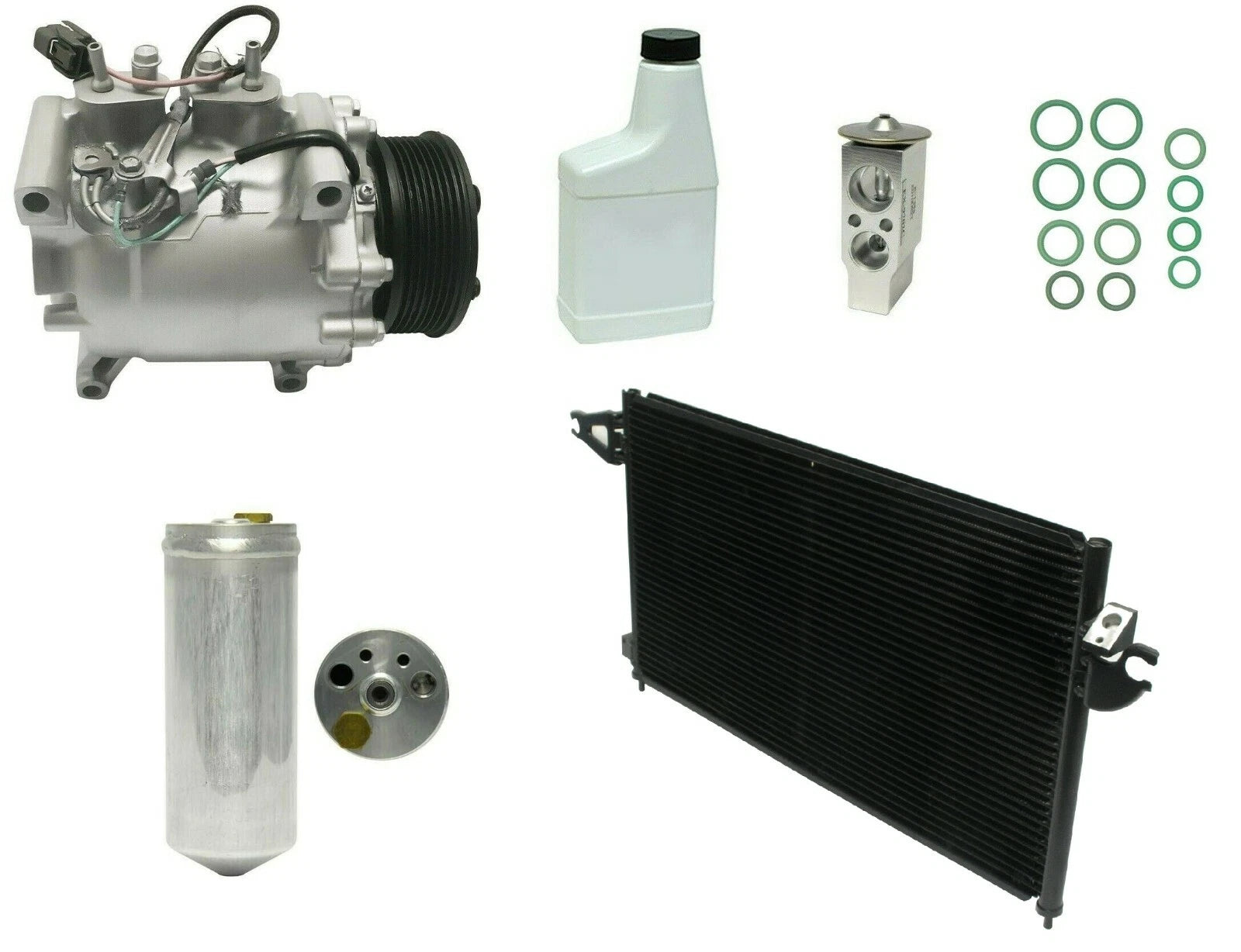 AC Compressor Kit with Condenser for Ford Falcon EA EB ED (1991–2002)