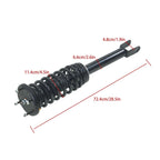 Set of 2 Front Shock Struts Assembly for Jaguar XJ XJR X351 (2010–2019)