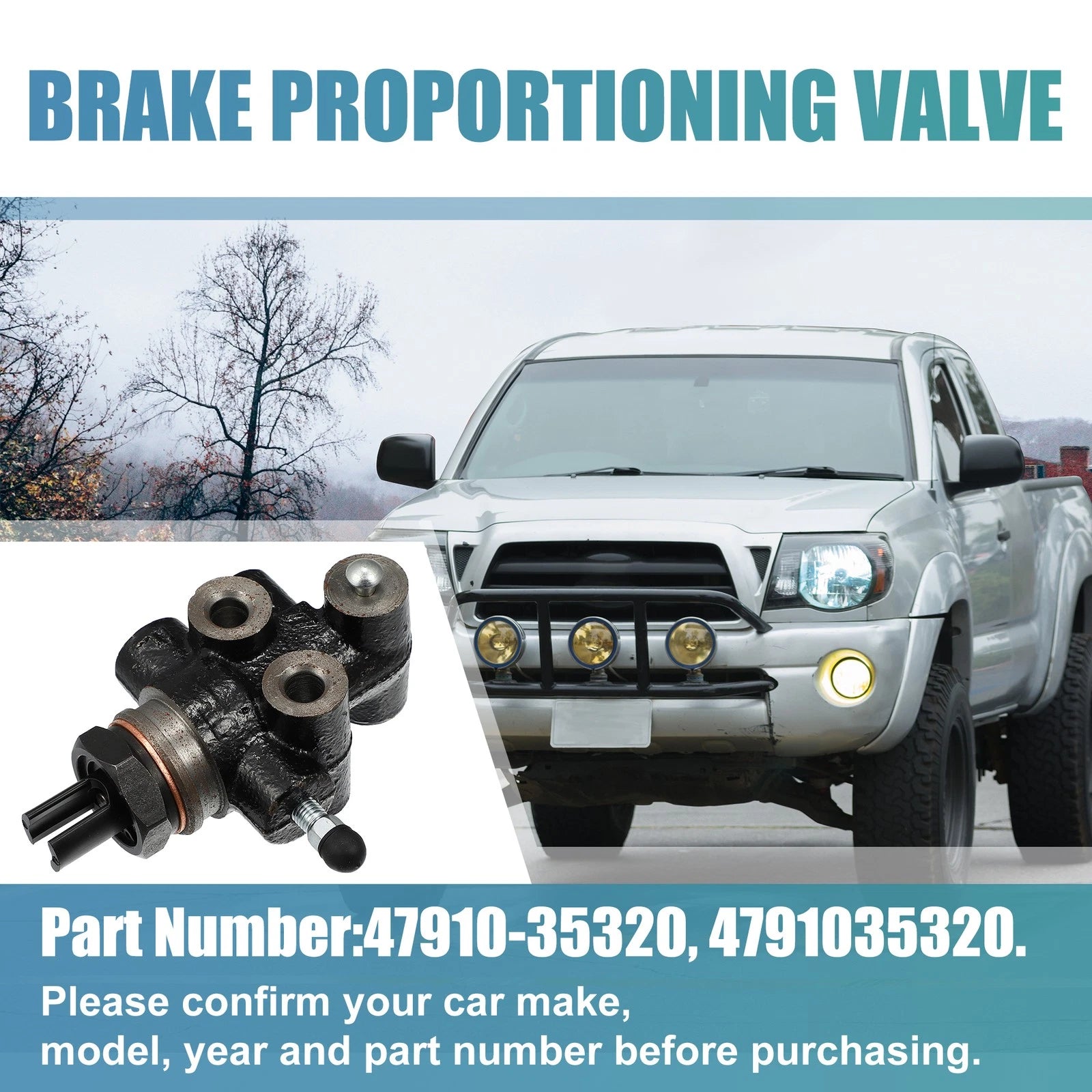 Brake Proportioning Valve for Toyota Tacoma (1995–2004) 47910-27081