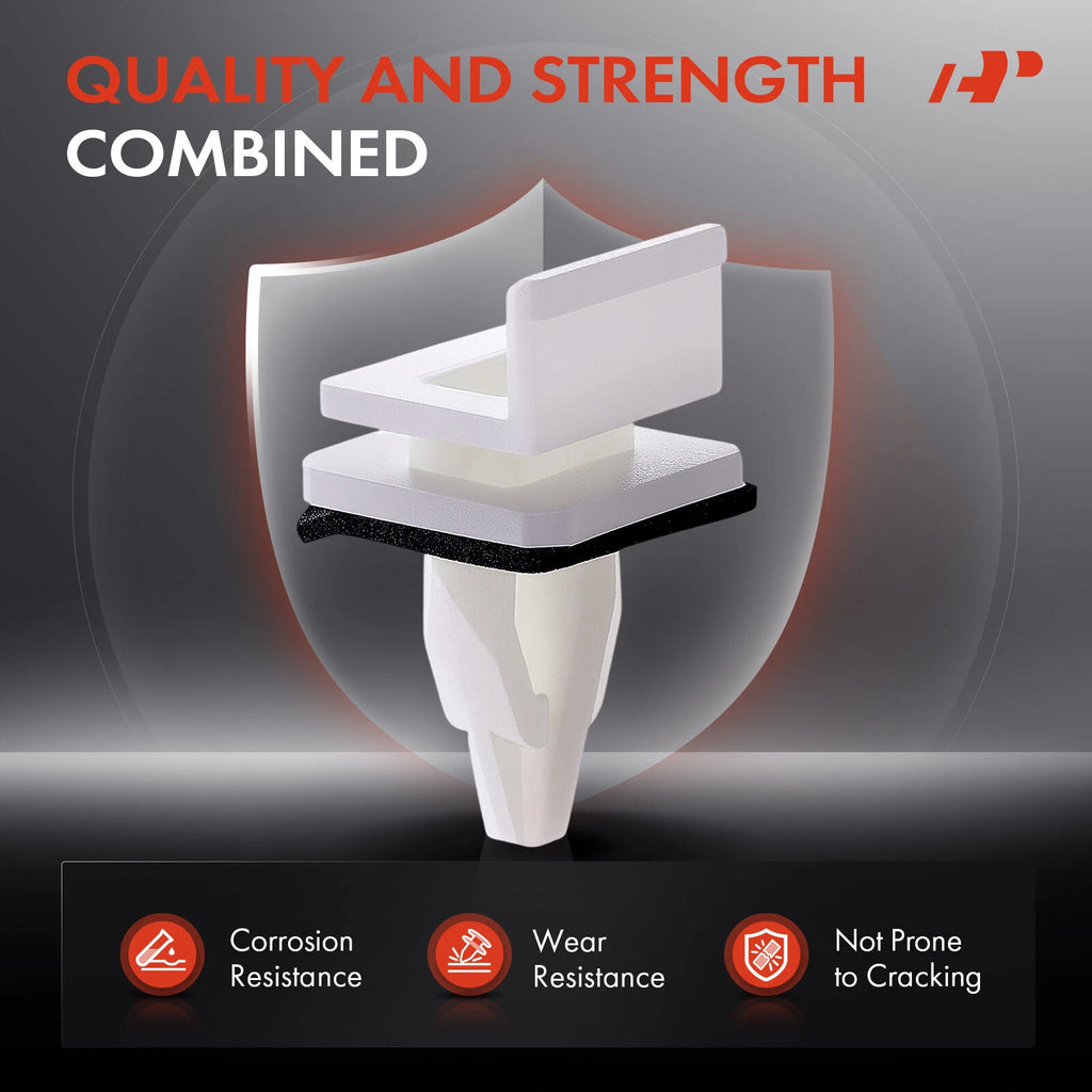 30 Pcs Nylon Rocker Panel Moulding Clips for Honda Civic
