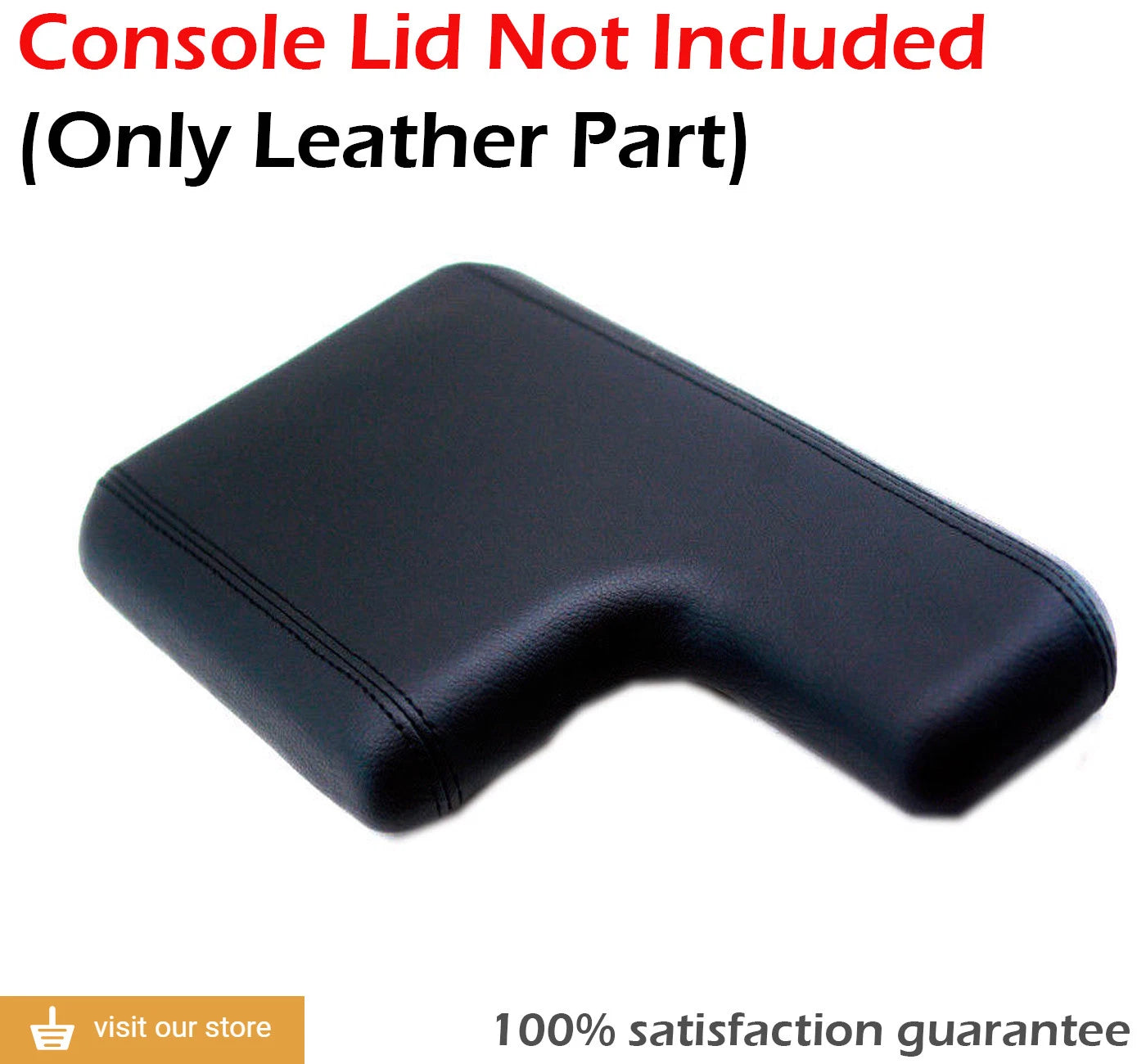 Leather Synthetic Console Armrest Cover for Ford Ranger (2000–2006)