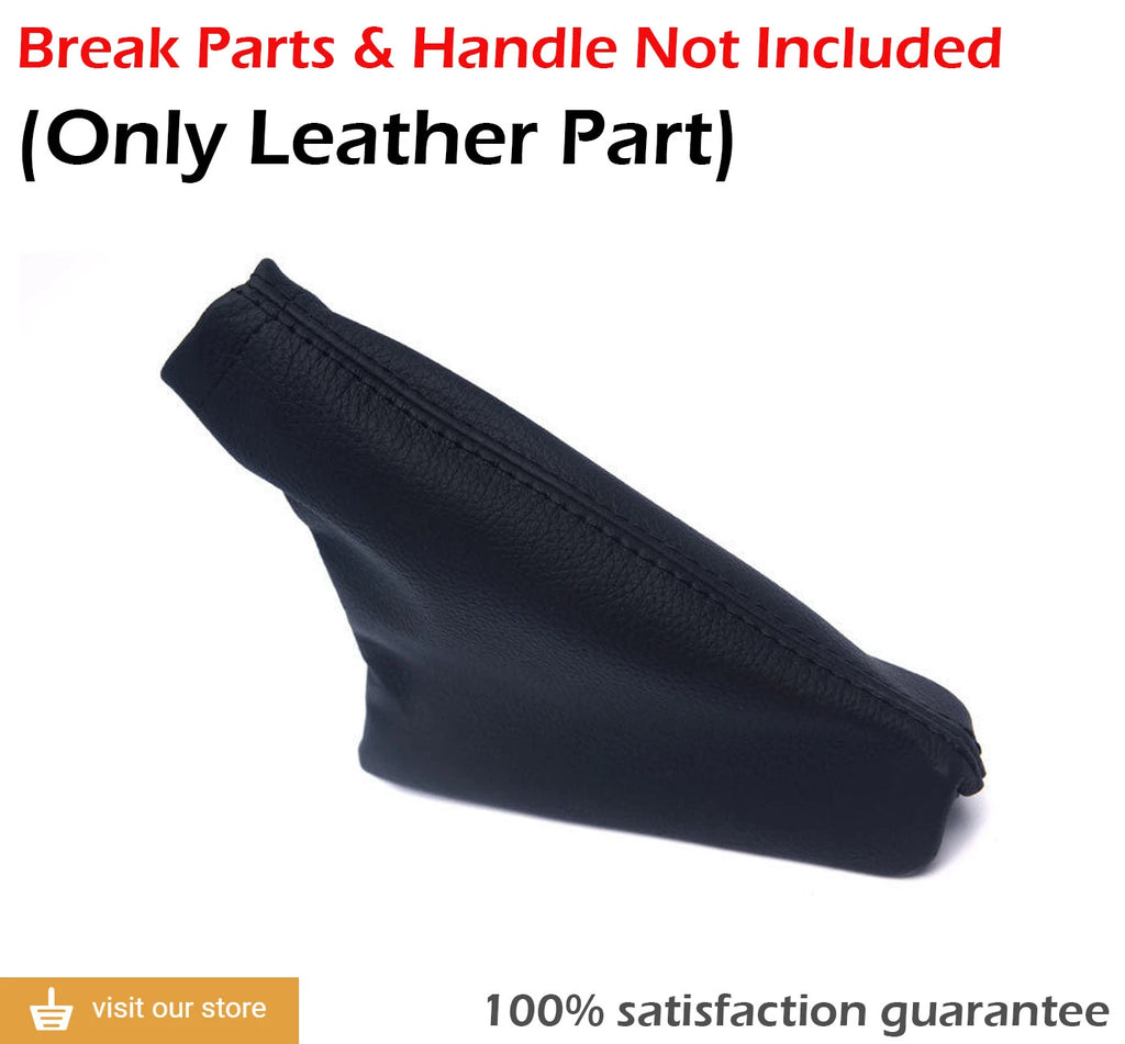 E Brake Boot for Land Rover LR2 (2008–2012) Black Leather Synthetic