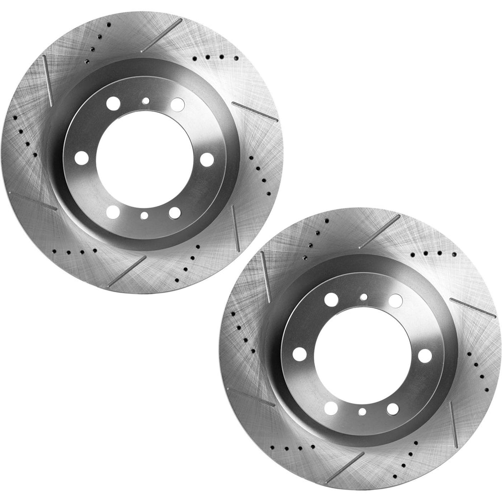 Front Brake Disc Rotors for Toyota 4Runner Lexus GX460 (2010–2022)