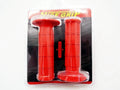 Red Hand Grip Set for Honda MX Enduro Trail - Left & Right Pair