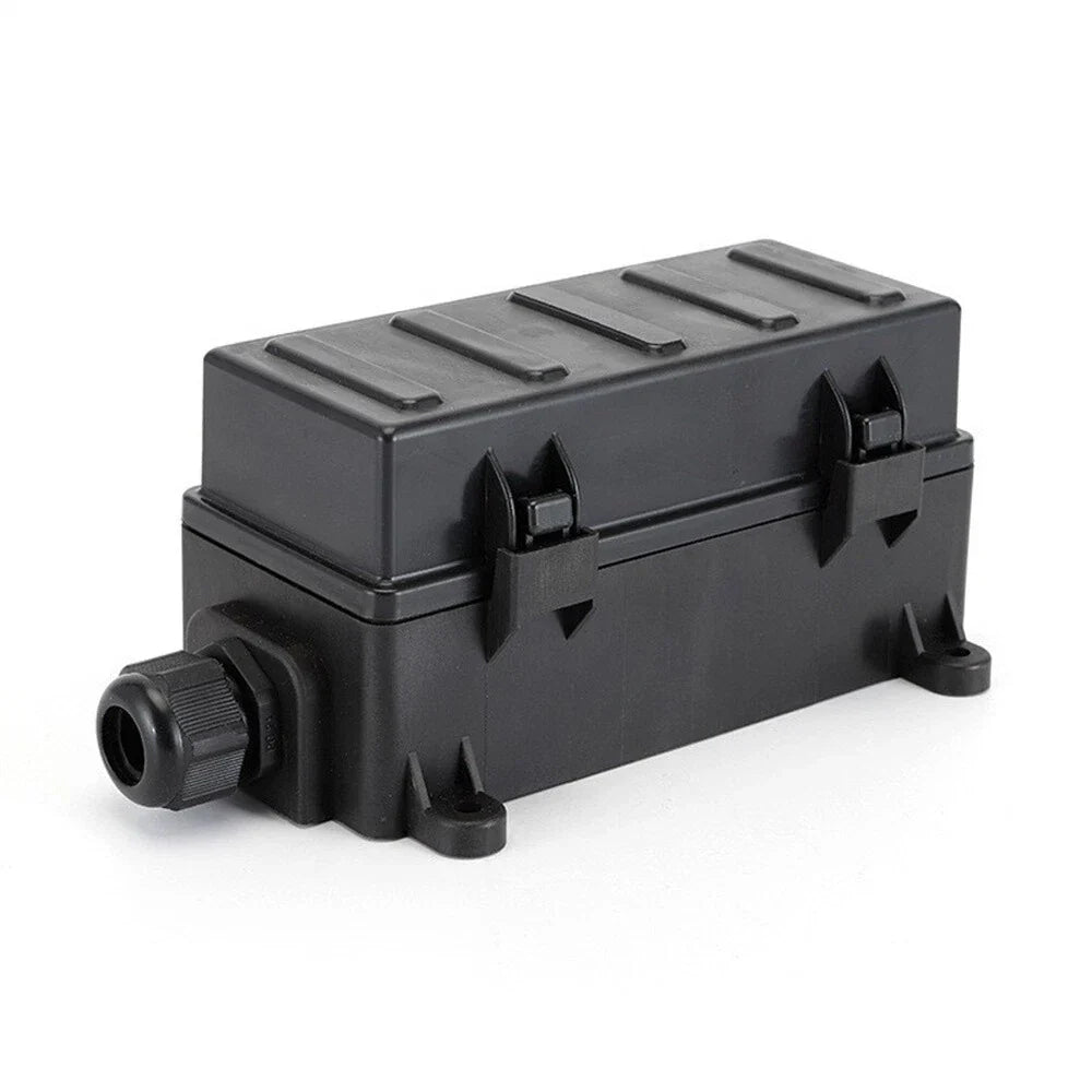 9-Way Fuse Relay Box with 5-Pin 40A Relays & Fuses for Car, Truck, Boat