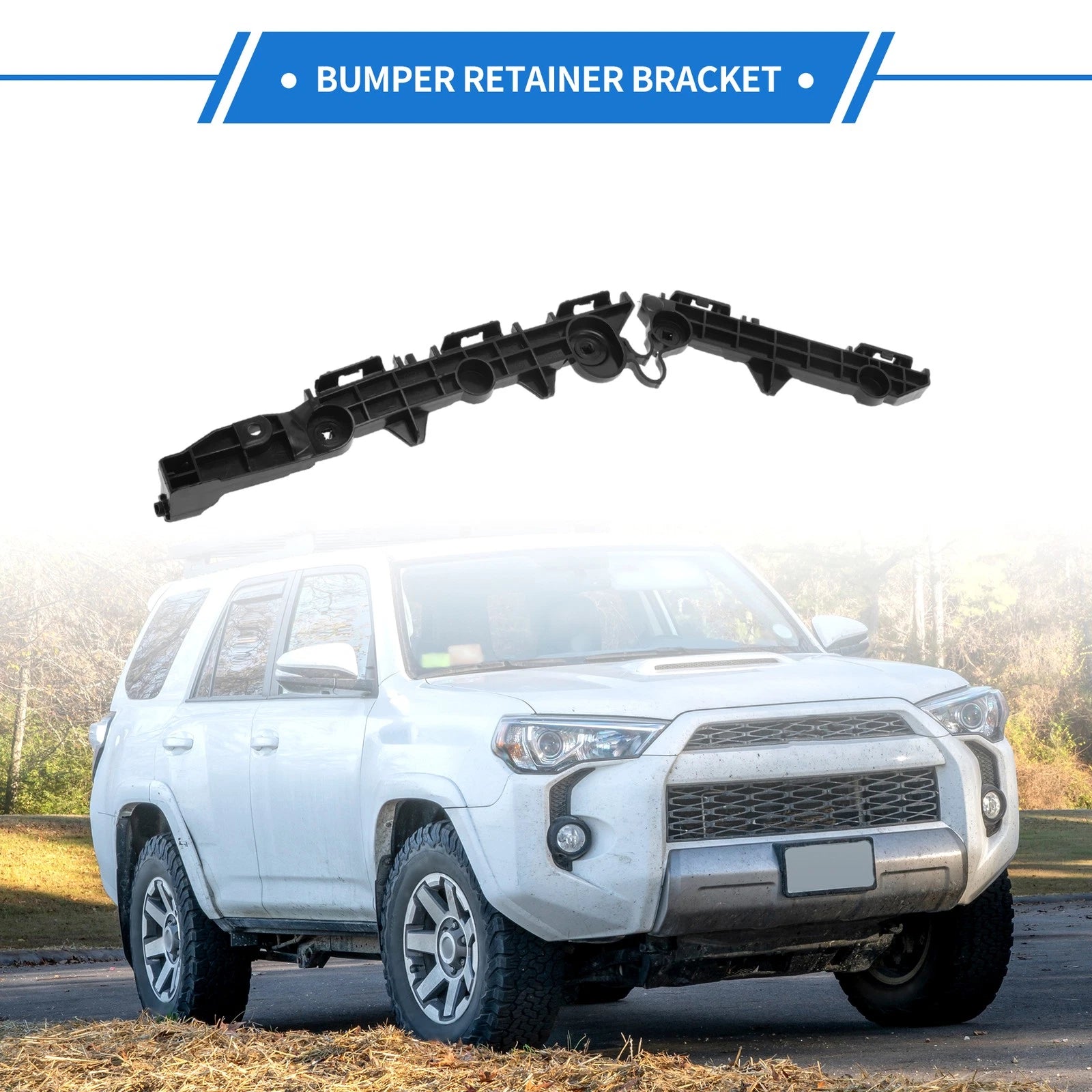 1pc Left Rear Bumper Retainer Bracket No. 5215642050 for Toyota RAV4 (2019–2022)