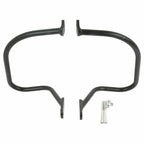 Saddlebag Guard Bar for Harley Heritage Springer (1997–1999) Black/Chrome