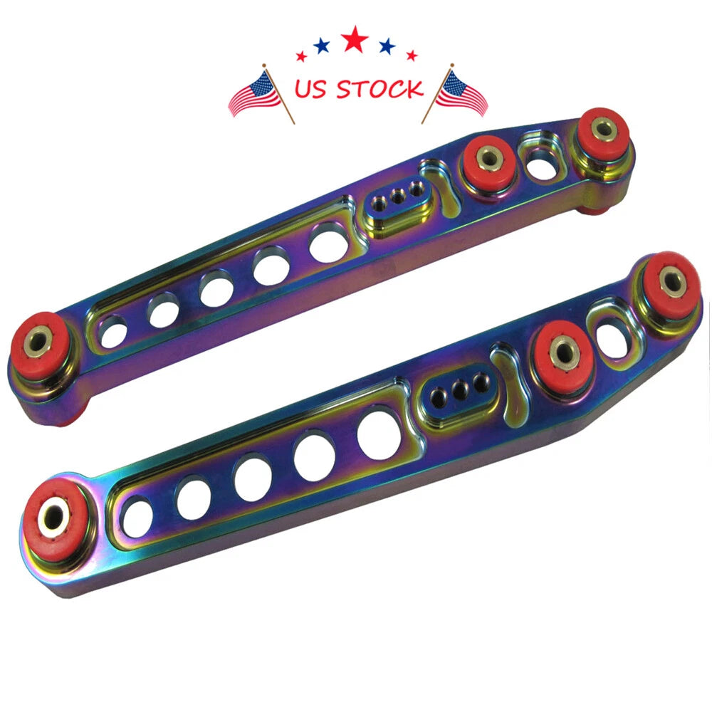 Neo Chrome Rear Subframe Brace Tie Bar for Honda Civic (1996-2000)