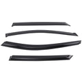 Rain Visors Set of 4 for Hyundai Santa Fe (2013–2018) Window Deflectors Black