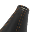 Leather Manual Shift Boot Cover for Acura CL (2001–2003) Orange Stitch