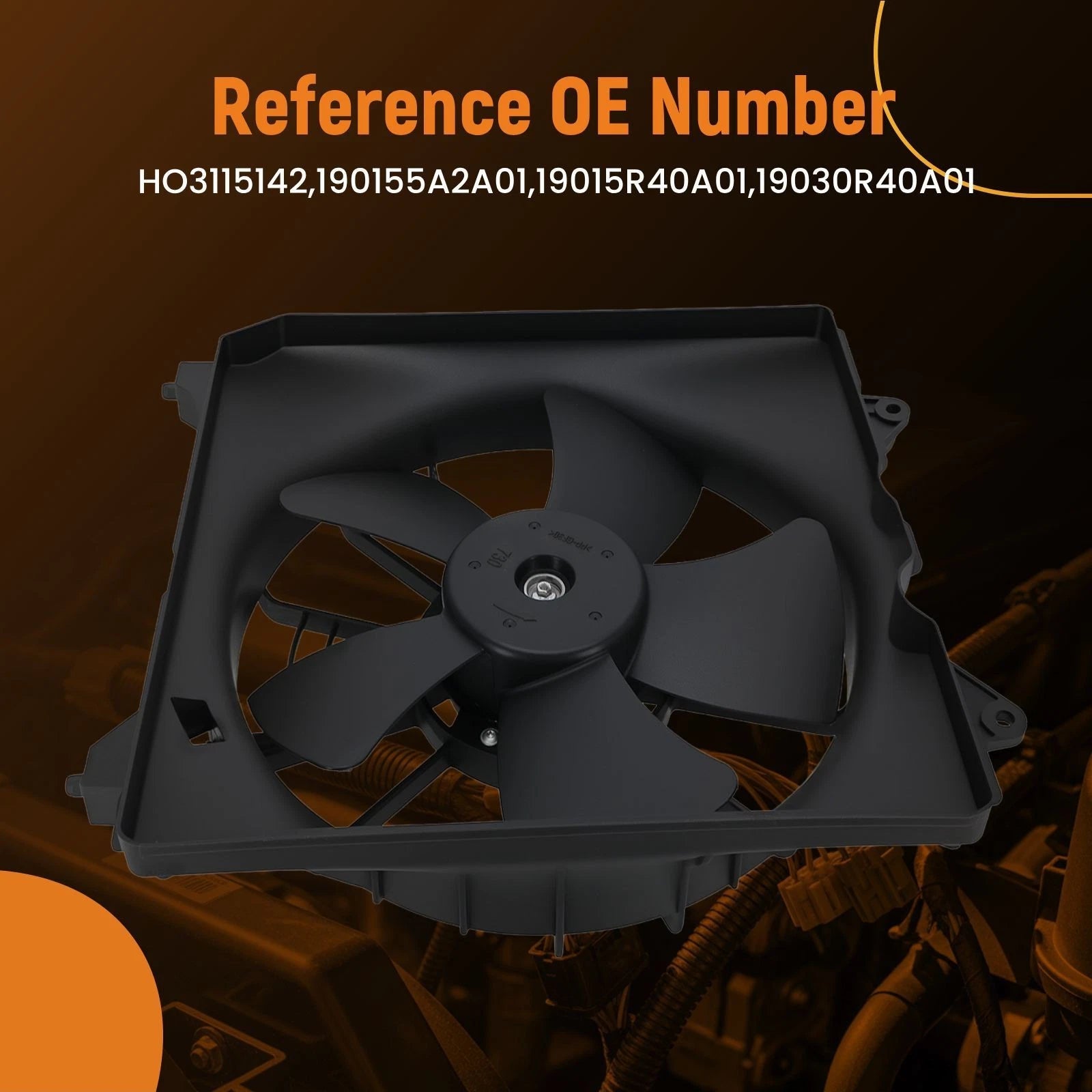 Electric Cooling Fan for Honda Accord (2008–2017)