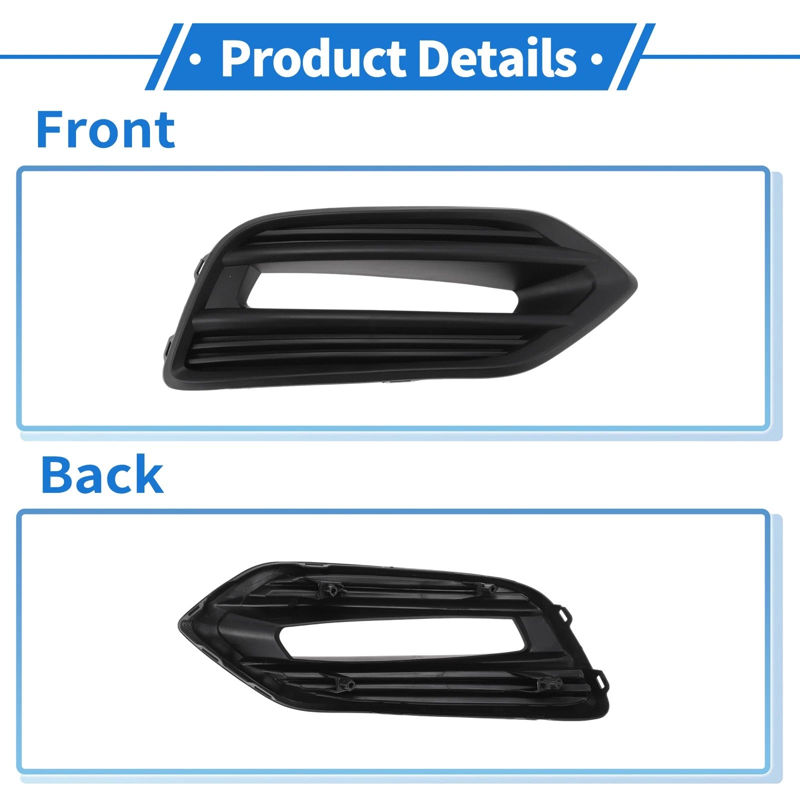 Front Right Fog Light Grill No. 71105TFTH00 for Honda HR-V (2019–2022)