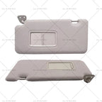 2Pcs Sun Visor Left + Right Side Grey for Nissan Tiida (2004–2011)