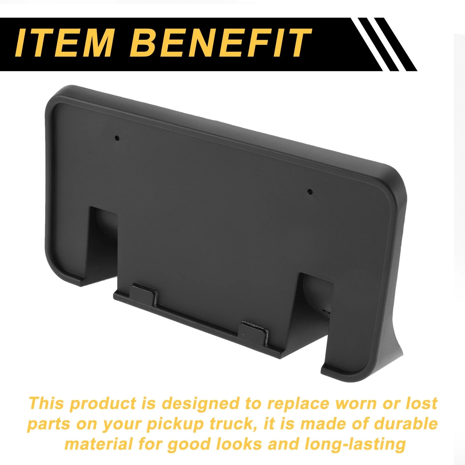 Set of 1 Front Bumper License Plate Bracket Holder for Ford F250 Super Duty (1999–2004)