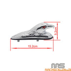 Motorcycle Front Fender Eagle Head Ornament for Harley, Suzuki, Kawasaki