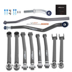 Set of 4 Adjustable Track Bar Control Arms for Jeep Wrangler JK (2007–2018)