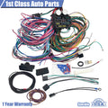 Universal Circuit Wiring Harness for Chevy Mopar Ford (Fits Most Models)