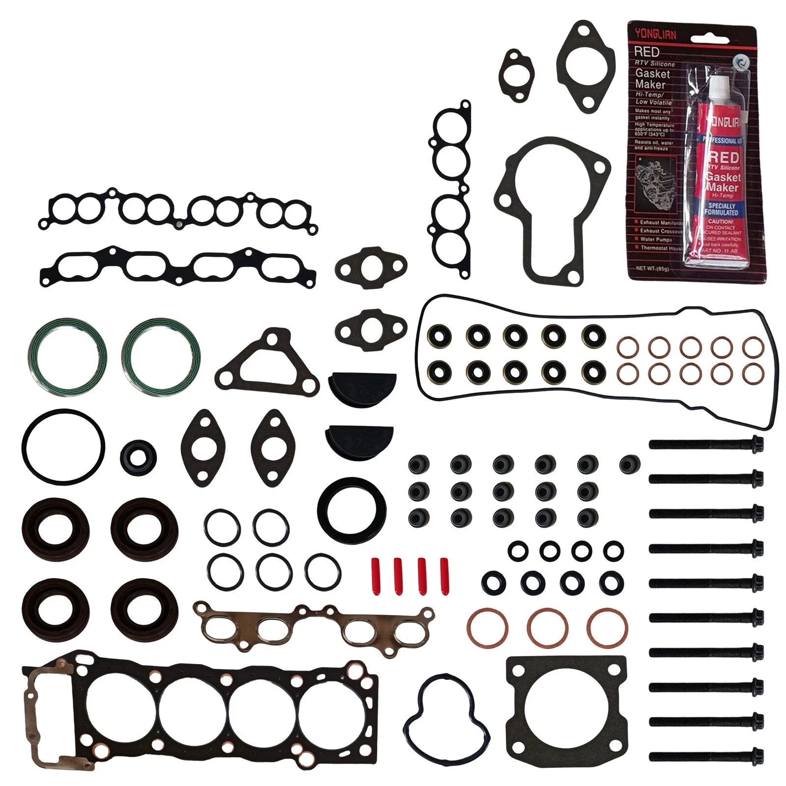 Head Gasket Set with Bolts for Toyota Tacoma T100 4Runner (1995–2004)