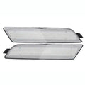 2X Clear LED Amber Front Bumper Side Marker Light for Audi Q3 (2015–2018)