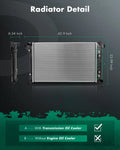 Radiator for Dodge Ram 1500 2500 3500 (1998–2001) 2291 1.03in Core Thickness